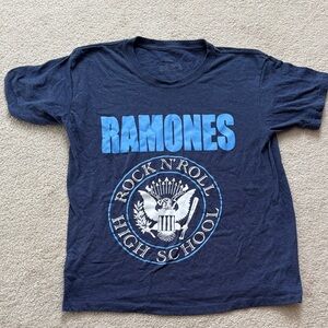Ramones size small T-Shirt - Blue
